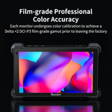 Desview R7SIII 7 inch Camera Field Monitor 2800nits UHB Touch Screen Full HD IPS Shortcut Function Key 4K HDMI with 3G-SDI Input/Loopout 3D Lut Waveform VectorScope Histogram False Color Peaking Focus Full Feature Camera Monitor
