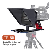 Desview TP150 teleprompter, 15 inch High Display Glass, All Metal Liftable Teleprompters with Remote Control, Compatible with ipad/DSLR/Camcorders, Easy Assembly with Carry Case for Video Making